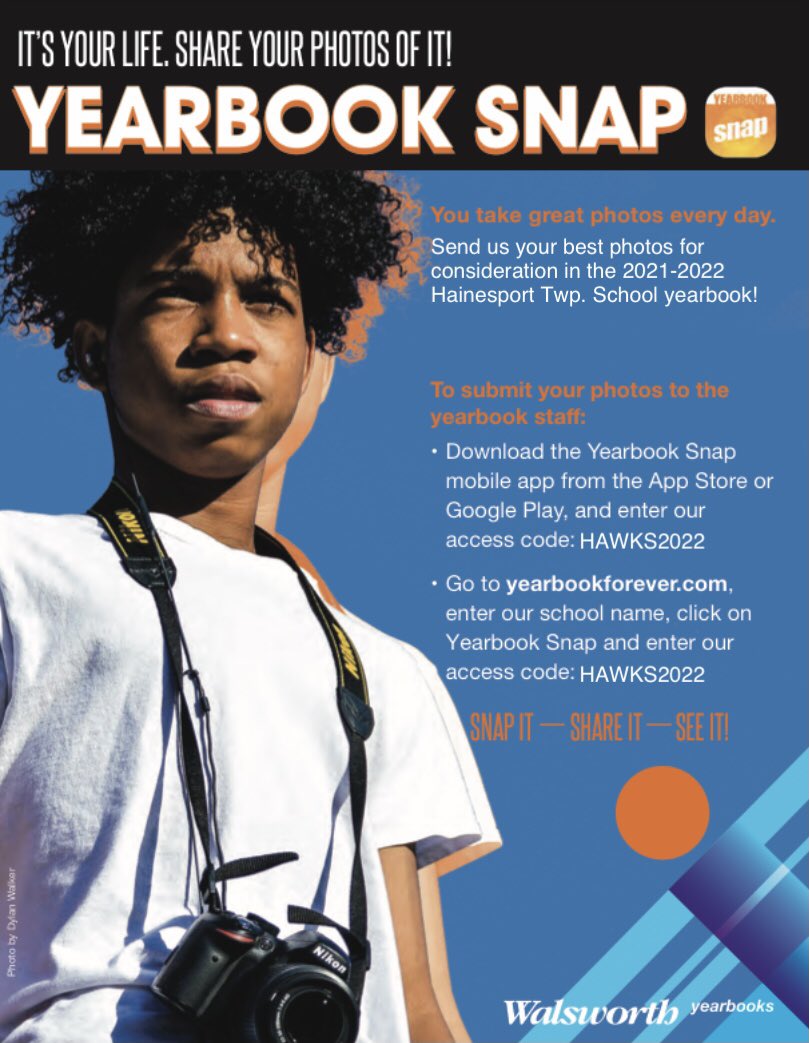 We are well on our way to making the 2021-2022 school year a memorable one! Don’t forget to purchase the book that holds all the memories!! #hawksconnect