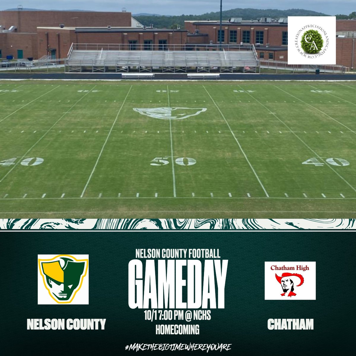 nchsgovs's tweet photo. The Govs football team hosts Chatham in their district opener.  Kickoff 7 PM.  Please come out to support our Govs and celebrate Homecoming.

#gogovs #makethebigtimewhereyouare  #nelsonpride #nelsonstrong #lovdemgovs #gridirongovs #victoryrequirespaymentinadvance
@vhsl_official https://t.co/6ibrWYNkLj