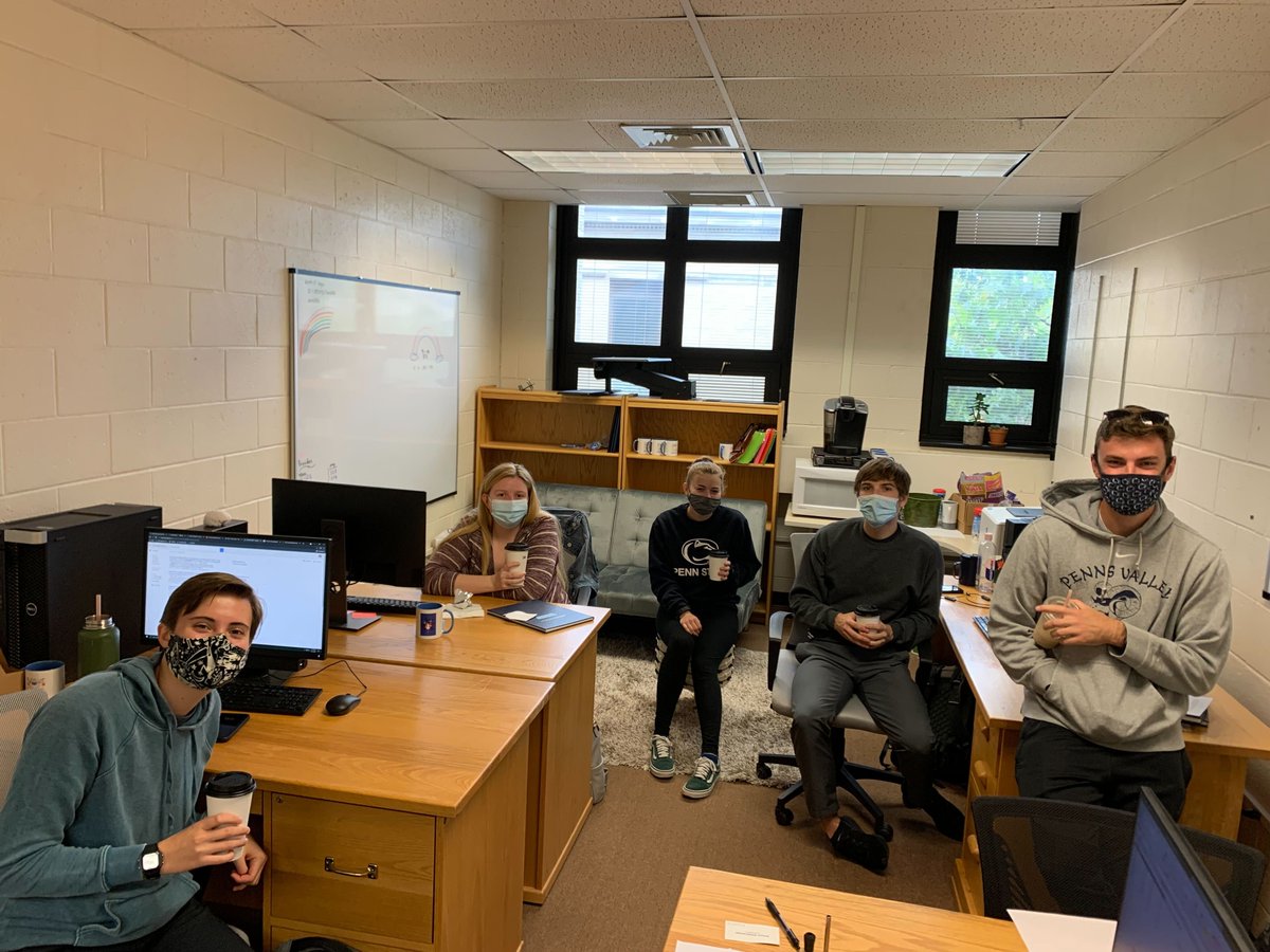In the Crowley Lab we celebrate all major holidays-like International Coffee Day! ☕️☕️