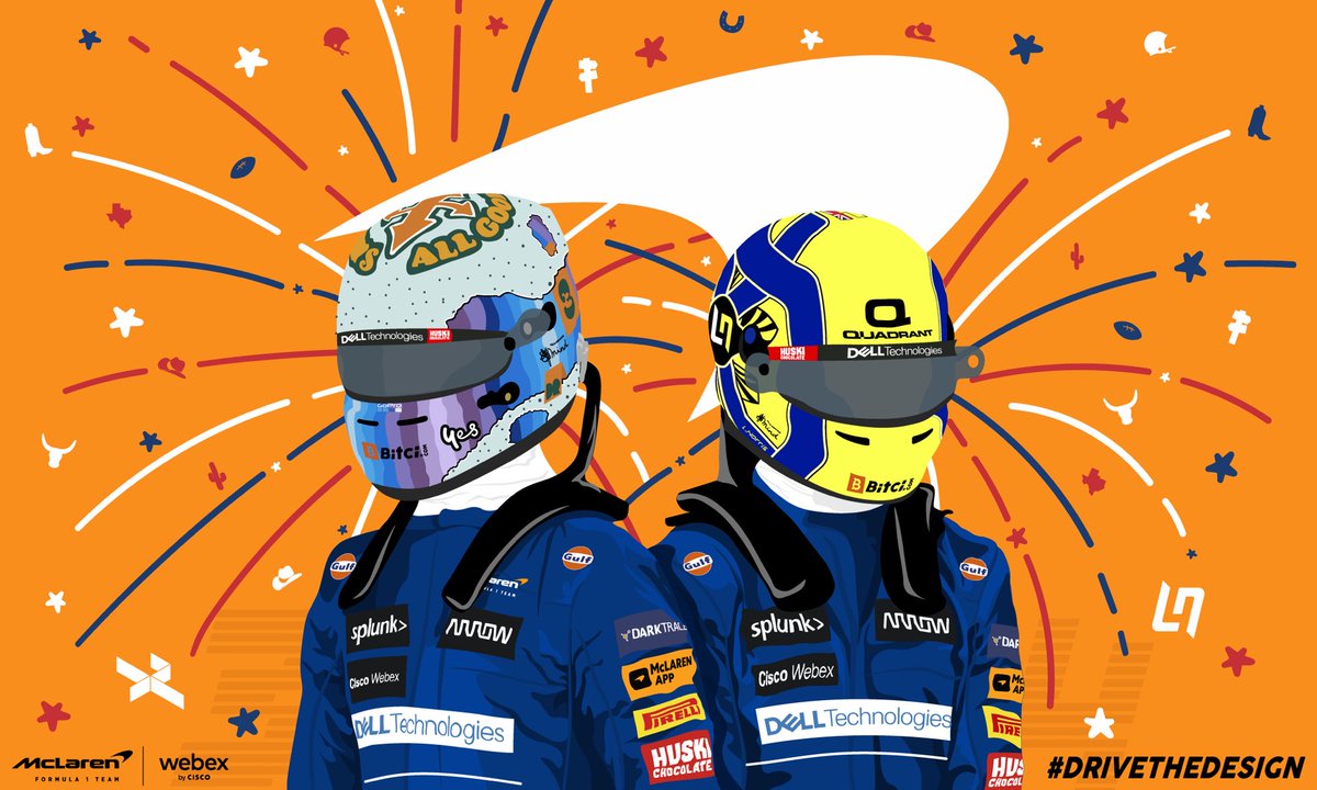 yazagirl's tweet photo. Hey!! So my flag didn't make it to the Mclaren #drivethedesign but wanted to share my anyway 🤍 hope you like it #USGP https://t.co/xsWCeEa0Ju