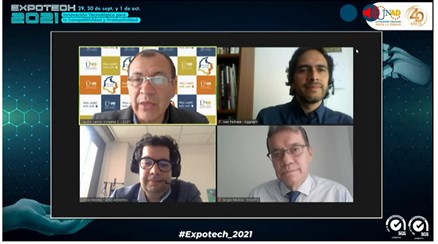 EXPOTECH 2021 Día 3: Panel del sector Productivo:   Impacto de la innovación tecnológica en la productividad y competitividad, con la participación de ANDI, ACM SIGGRAPH SmartTIC SAS. Moderador Sr. Decano Ing. Claudio Camilo González  <a href="/EXPOTECH_UNAD/">Expotech_UNAD</a>  <a href="/ClaudioCamiloG1/">Claudio Camilo Gonzá</a>  <a href="/IngClaraS/">Clara Sanchez</a>