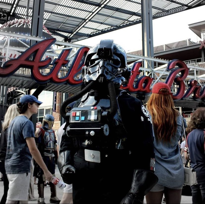 501st Legion Georgia (@ga501st) on Twitter photo Congratulations to The <a href="/Braves/">Atlanta Braves</a>, our partners in charity, for clinching the National League East title last night! May the force be with you in the playoffs! ⚾️ #forthea
📸: tailgator613
#TiePilot #bravesbaseball #gobraves #ga501st #starwarsfan Congratulations to The <a href="/Braves/">Atlanta Braves</a>, our partners in charity, for clinching the National League East title last night! May the force be with you in the playoffs! ⚾️ #forthea
📸: tailgator613
#TiePilot #bravesbaseball #gobraves #ga501st #starwarsfan