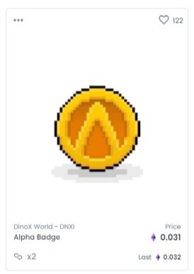 Kicking off October with an <a href="/dinoxproject/">DinoX</a> Giveaway. Do you want an alpha access Badge? This is your opportunity... 

To win like retweet this post and tag 1 friend who like Dinos. 

I will choose a winner on Saturday 9th of Oct. 8pm GMT.
#NFT #BSC #ETH #polygon #PlayToEarn