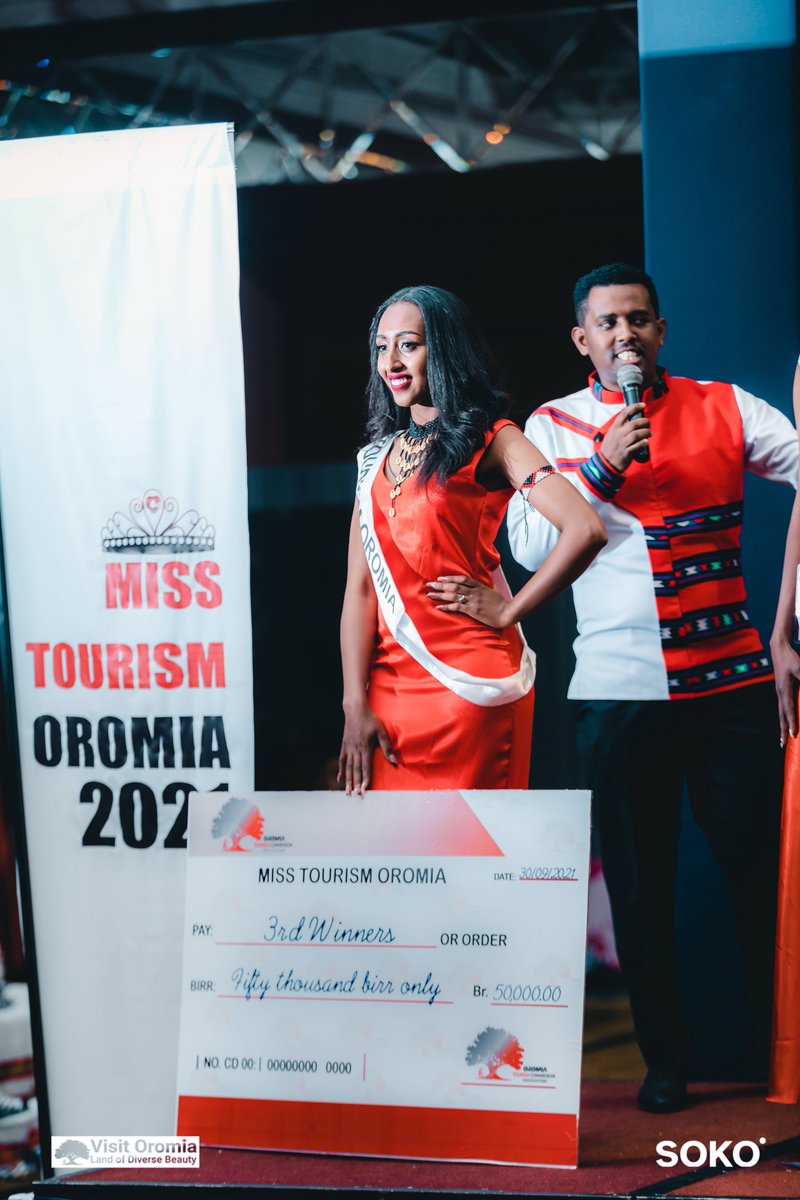 VisitOromia's tweet photo. Miss Tourism Oromia and Visit Oromia Tourism Award

📸 Soko Team 

#Visitoromia #landofdiversebeauty #Ethiopia #landoforigins #tourism #TourismEthiopia #FlyEthiopian #Africa #RestartTourism #Thanks #Thanksgiving #UNWTO #irreechaa #festival #peace #love #unity #culture  #UNESCO https://t.co/AegmpZN9Wu