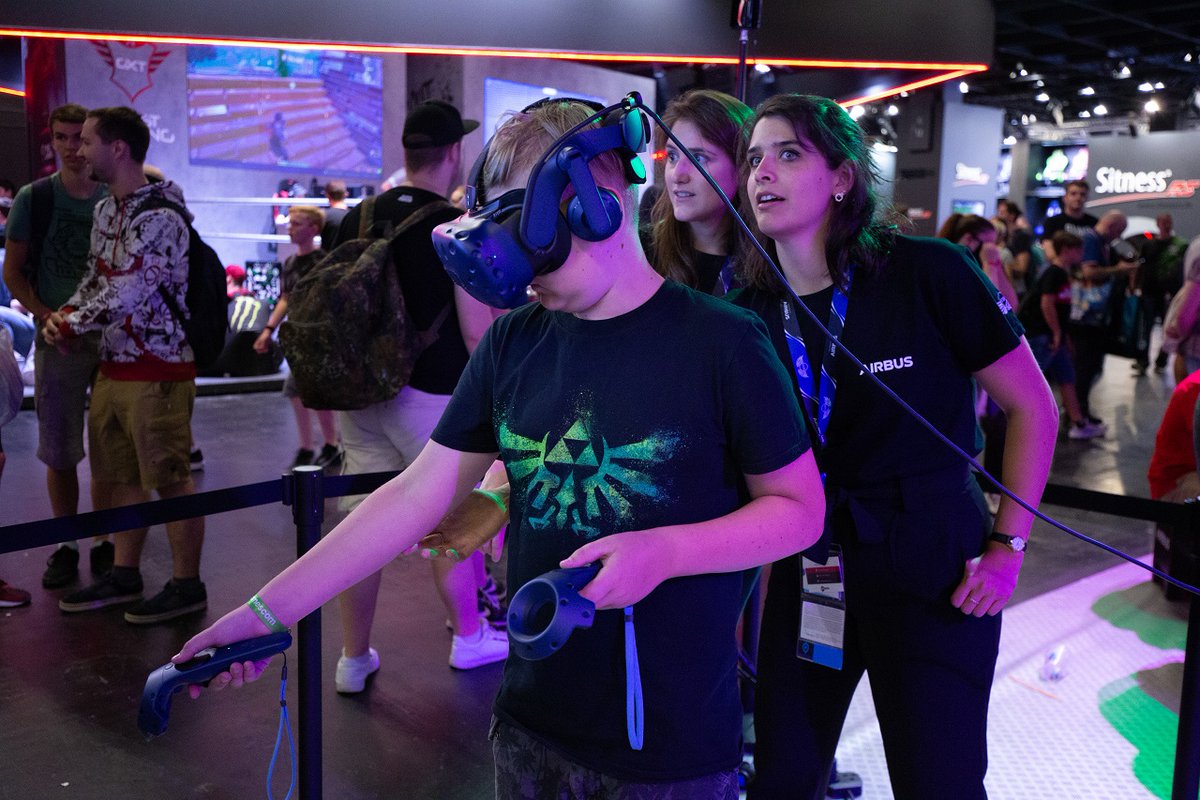 weare2Heads's tweet photo. Awarded Platinum for both Best Games Industry Event & Best Storytelling with this year's @WESAAwards , we take another look at the amazing @Airbus activation at @gamescom
https://t.co/Ie8dmLuDkc
#design #branding #liveevents #hybridevents #virtualevents #agencylife #wesa21 https://t.co/06EiPkpqAO