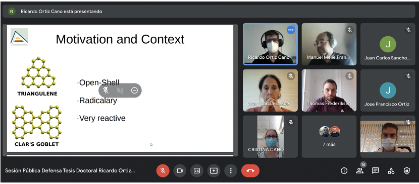 This week two of students in my group, <a href="/ROrtizCano/">Ricardo Ortiz Cano</a> and Noel García defended successfully their PhD thesis at <a href="/UA_Universidad/">Universidad de Alicante UA</a>. Both of them have carried out research at <a href="/INLnano/">INL</a> and Alicante.  Vivas in Covid time are part of the dystopia we are living, but I am happy they made it.