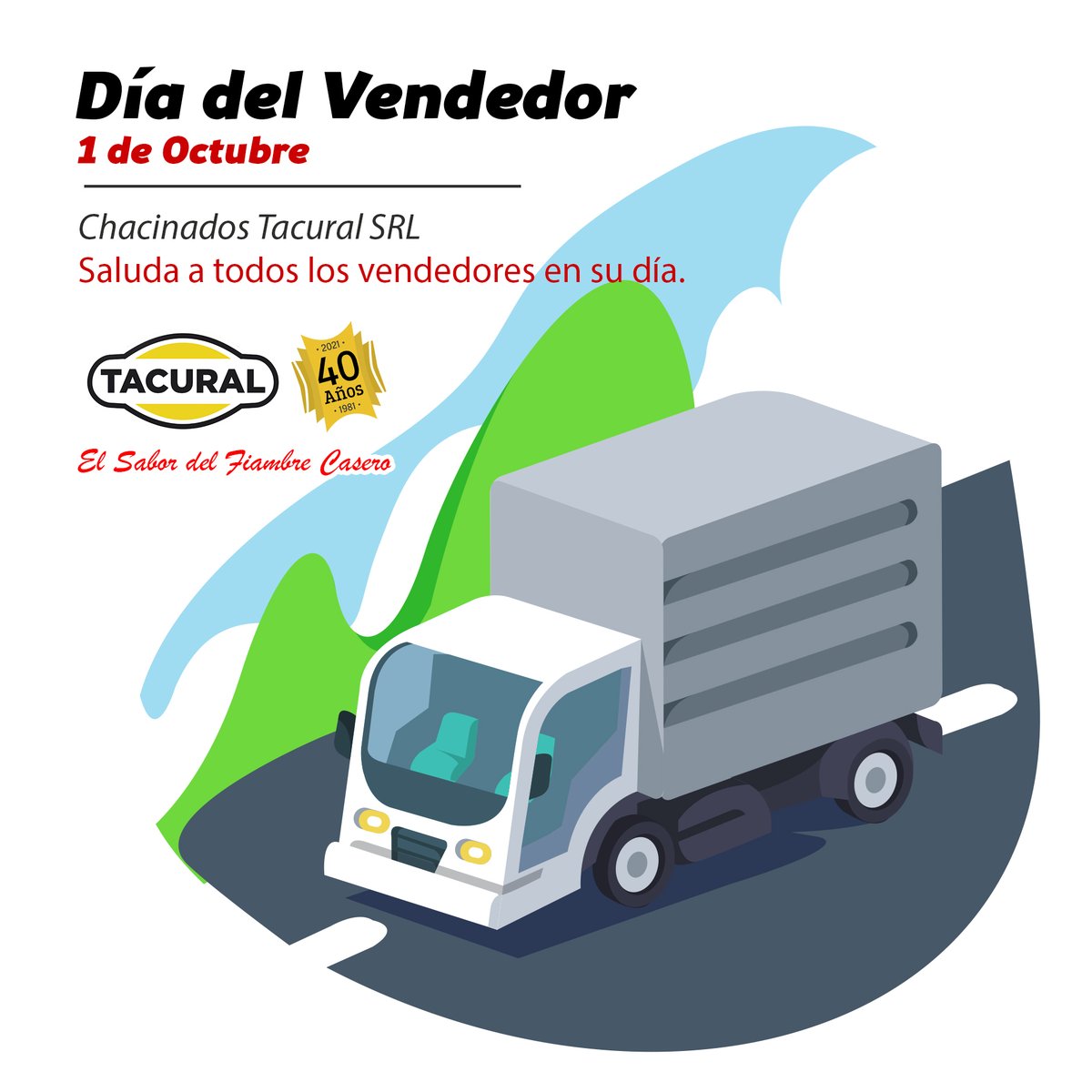 ChacinadosT's tweet photo. ¡Feliz Día del Vendedor y del Vendedor Viajante! 😄💼👏 para quienes hacen de su profesión un gran trabajo.

Gracias por el compromiso y esfuerzo de todos los días vendedores de Chacinados Tacural SRL. 👏💪

#DíaDelVendedor #Vendedores #BuenViernes #Viernes https://t.co/EeuA2OUJBG