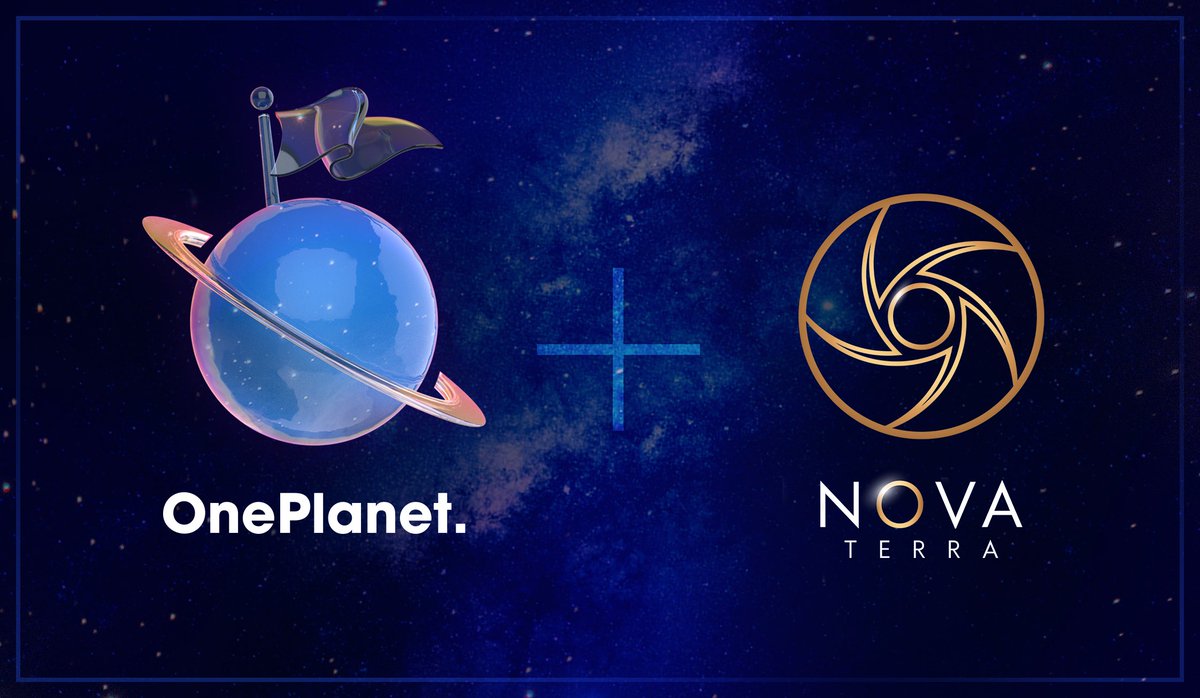 OnePlanet_io's tweet photo. 🔔DEAL🔔

We just merged with “Nova Terra” from Space Camp 🤝
Nova Terra is a dedicated platform for creators and their fandom, built to be decentralized on #Terra.

We will work together for building a best place for NFT creators with incredible synergies.

STAY TUNED! https://t.co/Kxh9DpEhha