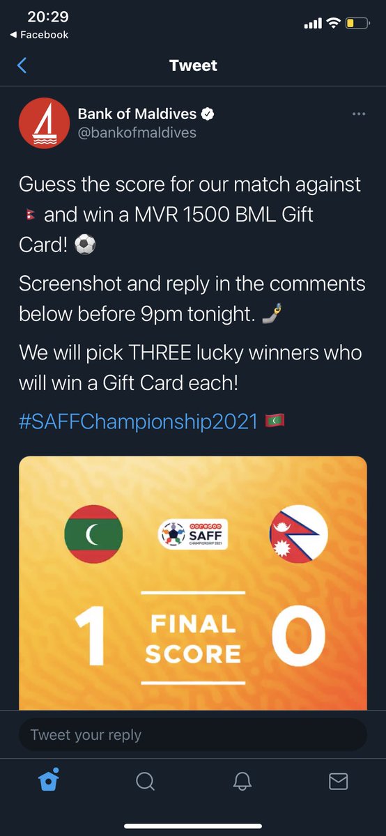 mariymnashaa's tweet photo. @bankofmaldives https://t.co/svo0n8Yo59