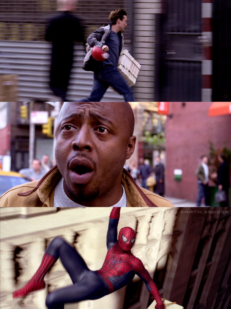 RT @EARTH_96283: Spider-Man 2 (2004)
'Whoa! He stole that guy's pizzas!' https://t.co/QLlM4Wgkrm