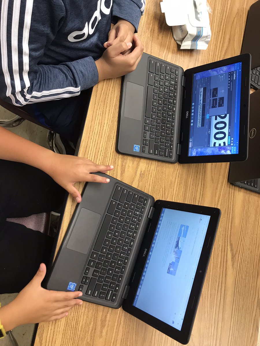 TracySpain8's tweet photo. Wow! 5th grade was engaged in so many different conversations this morning! Comparisons b/w Jamestown & Henricus, discussions about character, conflict, and theme. Also, got to see the beginnings of some commercials for our 25th Anniversary Celebration! #springerstrong https://t.co/pLoOgPpphd