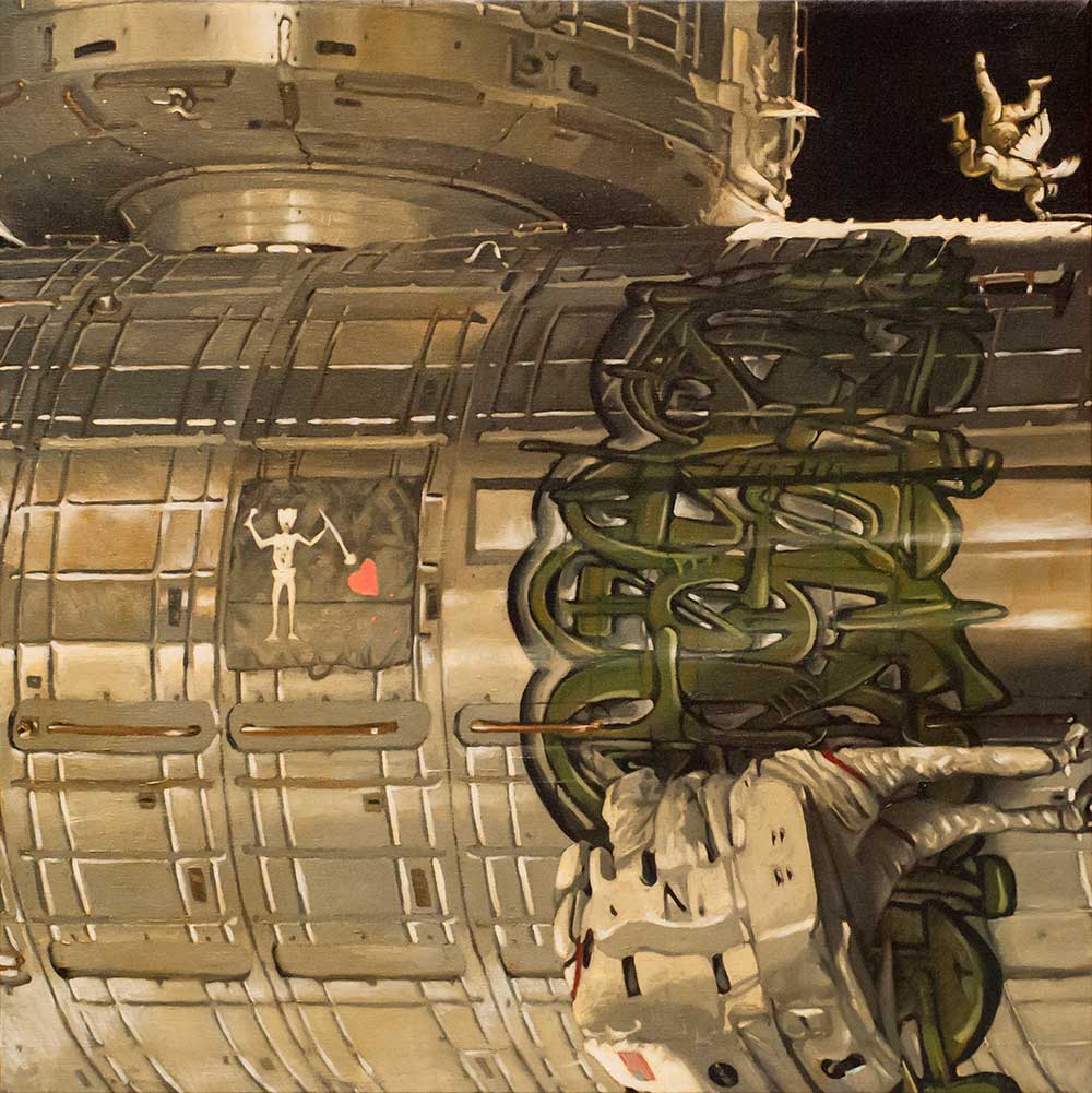 Astro_Clay's tweet photo. In honor of the birthdays of both @NASA and @JAXA_en, I'll use a post of some art work from a talented friend of mine named @yotamzohar... it's from his #FrontierProject. Check him out at https://t.co/PNlVdkmuxh I LOVE his stuff! https://t.co/d7wed17yrq