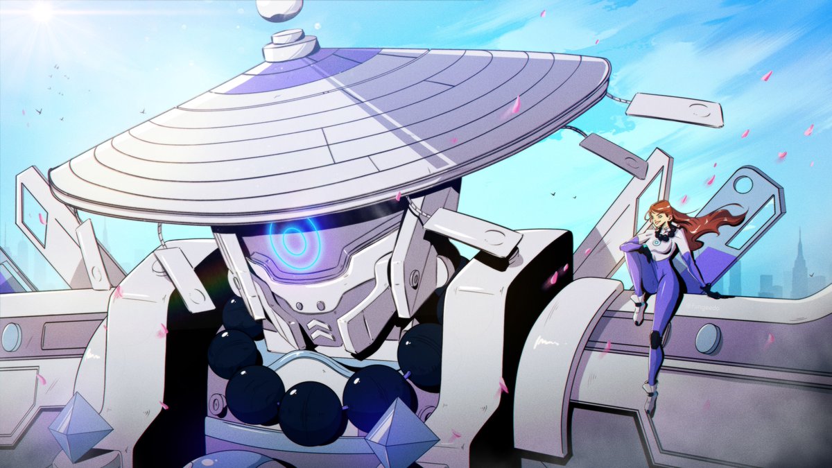 Amazing Gādians Illustrations from the community ⛩️⚔️
We love to see people having fun with the Lore!

#MEKAGANG you are amazing! 🦾🤍