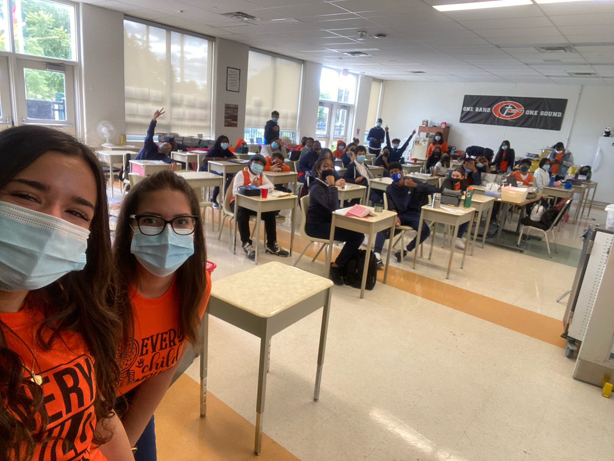 msamaya7's tweet photo. Every Child Matters. Yesterday was our Nations First Truth and Reconciliation Day. It’s the beginning of a very long conversation. #truthandreconciliation #tcdsb #unlearntolearn #grade8 #gr8ones #grad @TCDSB @StAndreTCDSB https://t.co/oD3gZptOGh