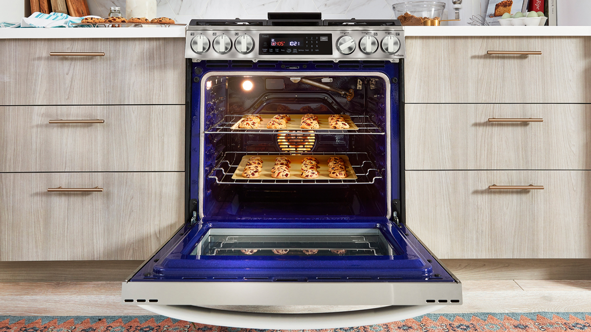 LGUS's tweet photo. Chewy or crispy? πͺ Buttery soft or totally snappable? πͺ #LGRange bakes your cookies the way *you* like them with ProBake. #NationalCookieDay πͺ https://t.co/s9GPS7T6hL https://t.co/R5zsPW2pvn