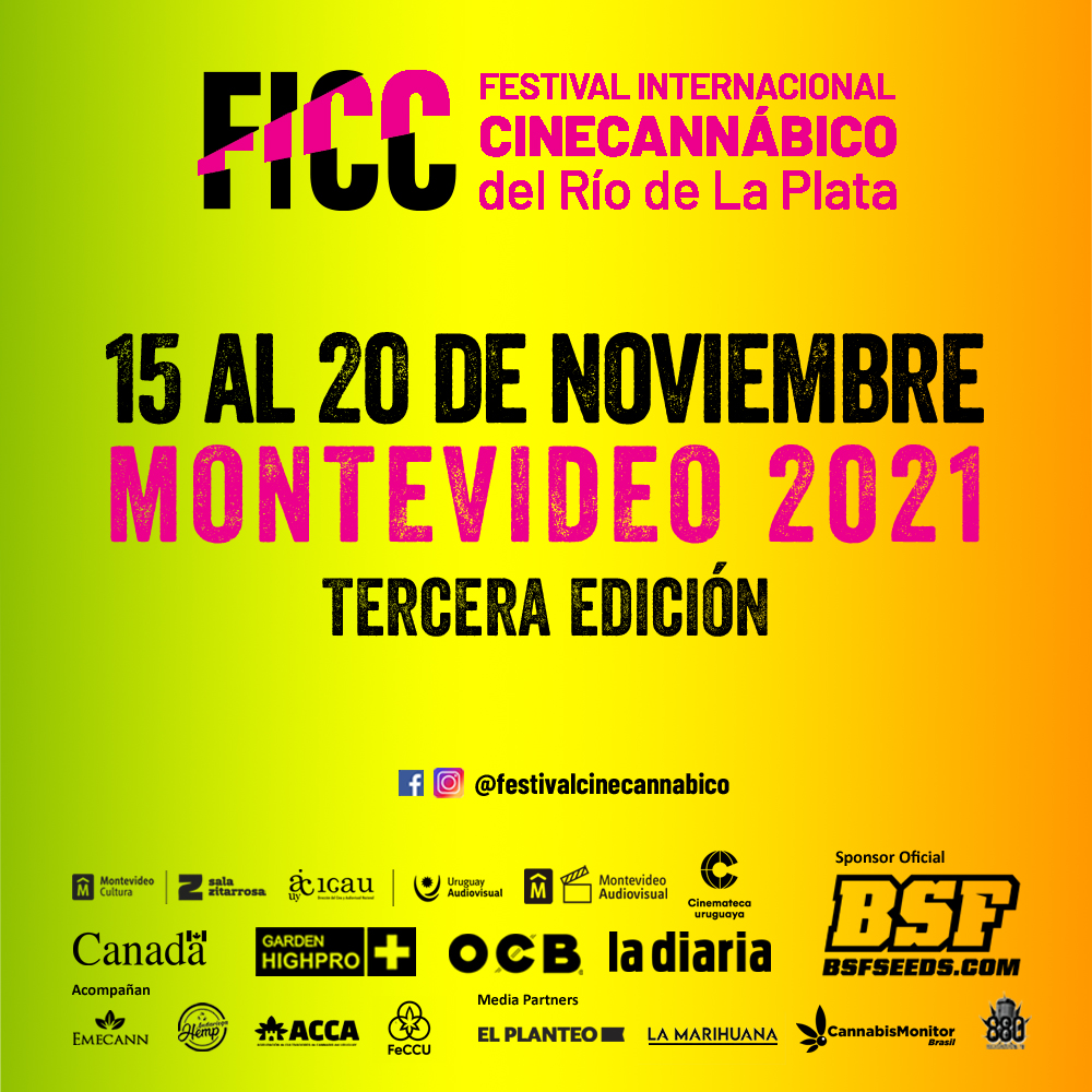 🎥SE VIENE EL FICC MONTEVIDEO🇺🇾

🎬El Festival Internacional de Cine Cannábico crece y va por más!!! Por fin llegó el momento de anunciar la TERCERA EDICIÓN EN MONTEVIDEO, que se realizará del 15 al 20 de Noviembre del 2021.