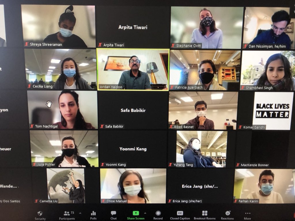 FernandoReimers's tweet photo. Inspired by conversation between Dr. Jordan Naidoo, @unesco director of education in Afghanistan and @hgse graduate and my students in education policy analysis and research in comparative perspective @hgse_alumni https://t.co/VIhQSdwS8U