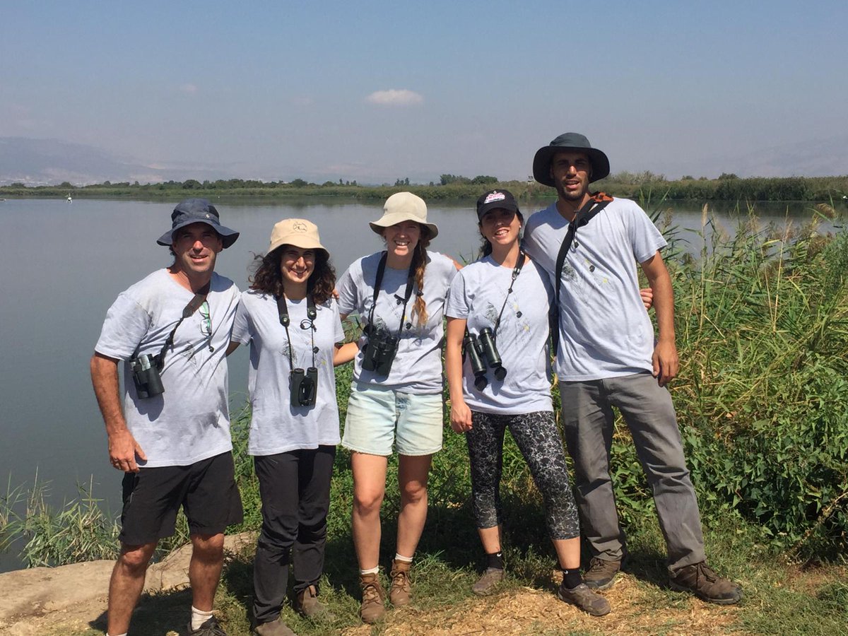 BirdLifeIsrael's tweet photo. (2/3) Winners of the green race are the Bulbuls, who recorded 101 species without the use of any motorised vehicles! The team included Aya Marck, Uriya Sade, @LiorBorenstein Anat Levi and Yoni Vortman https://t.co/bebVTfHUUI