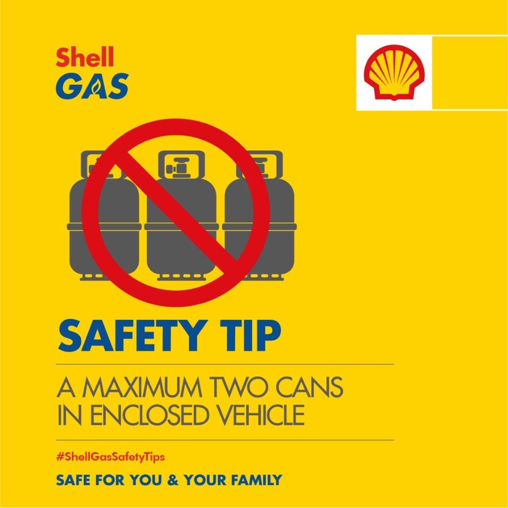 SirDavidKN's tweet photo. With Shell gas you can be sure to have fun while cooking alone or with your loved ones without having to worry about gas leaks or your lung’s safety.
Choose Shell Gas for safe,fun and affordable cooking!
#ShellGasSafety https://t.co/QE6kIPOblH