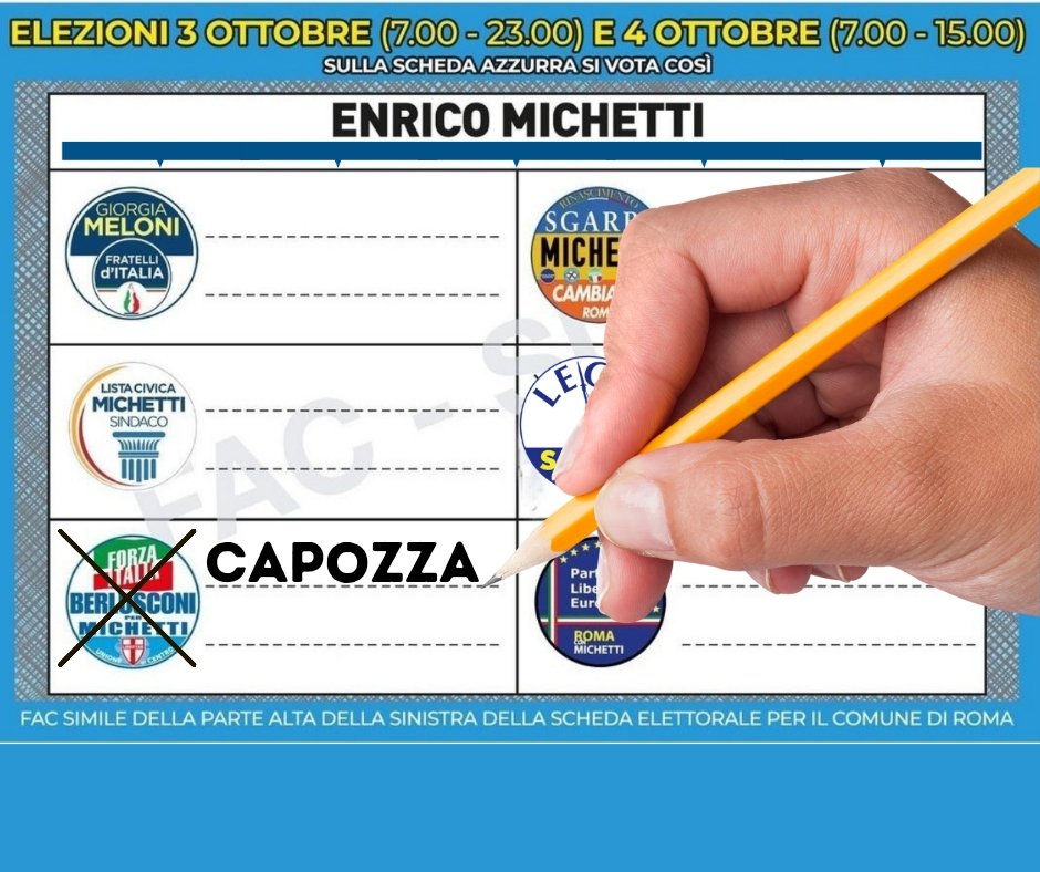 Quando iniziarono le manifestazioni per avvertire del pericolo portato ai pini di #Roma dalla cocciniglia tartaruga, eravamo pochi.

Io c'ero

Con il tuo voto,in #Campidoglio per salvare storia e bellezza della Capitale

🔵Scheda azzurra
✖️Barra il simbolo FI-UdC
✍️Scrivi Capozza