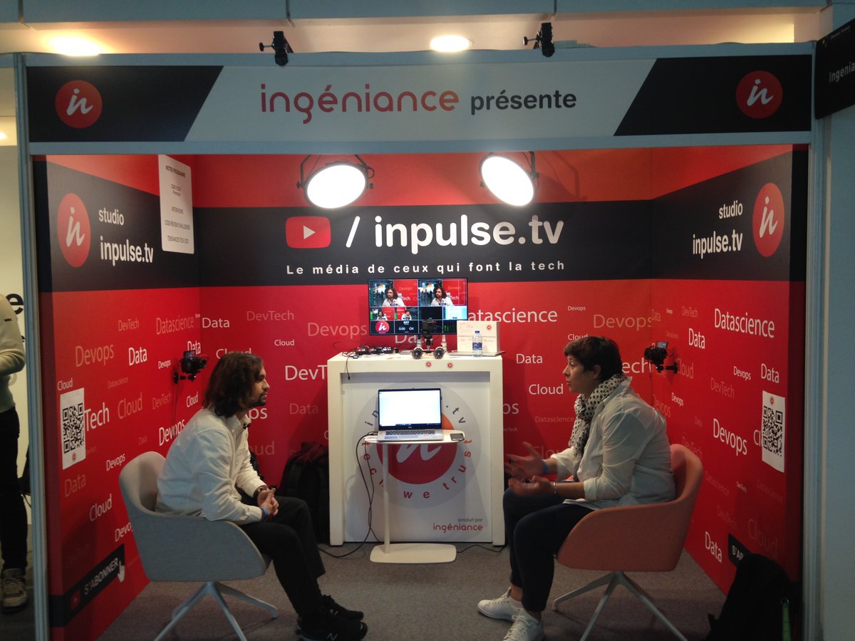 [DEVOXX 2021]
Interview de <a href="/aaudevart/">Alexia</a>, experte en machine learning, bientôt disponible sur notre chaîne youtube inpulse.tv !
Retrouvez tout notre contenu tech ici : lnkd.in/dwfTS5mt