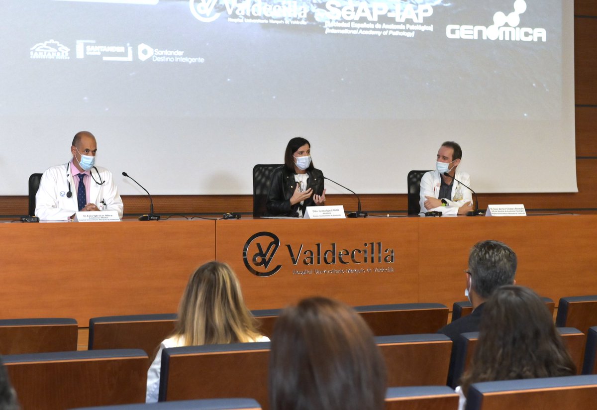 👩🏻‍⚕️Un placer inaugurar la reunión territorial Zona Norte de la Sociedad Española de #AnatomíaPatológica. Gracias al comité organizador por elegir #Santander para este foro de debate en una de las ramas fundamentales de la #medicina e #investigación. Bienvenidos!
📍<a href="/HUnivValdecilla/">Hospital Universitario Marqués de Valdecilla</a>