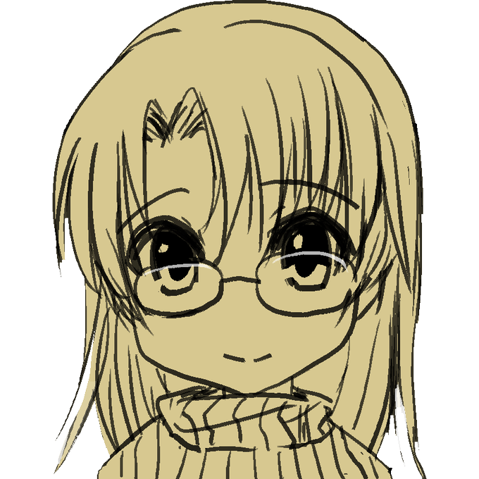 メガネキャラのtwitterイラスト検索結果