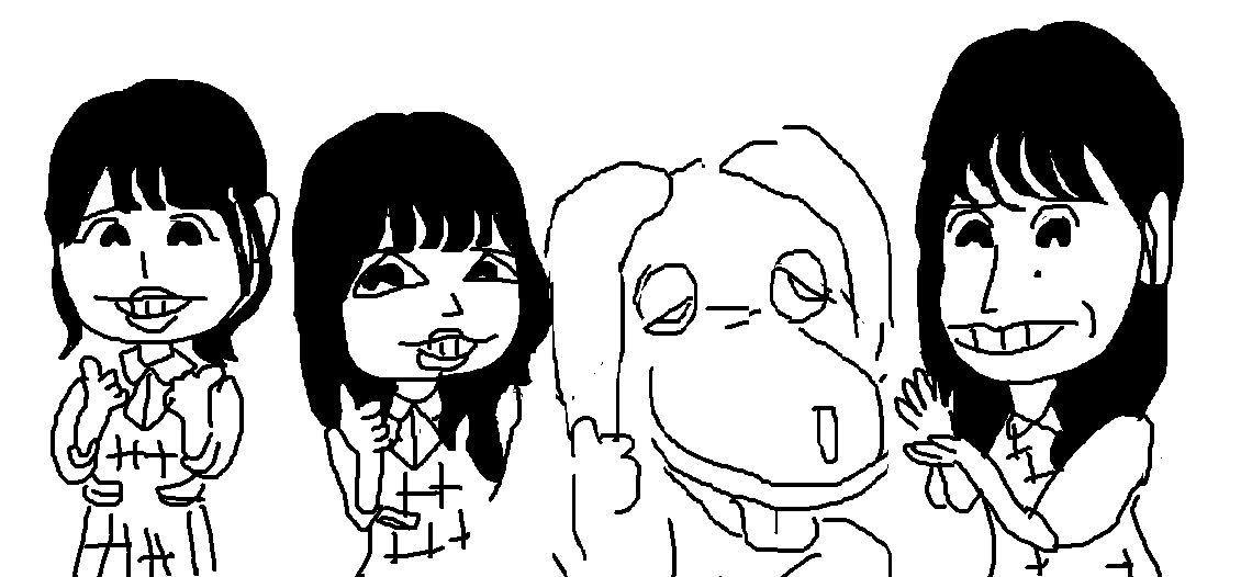 ট ইট র クソ描きにくいマウスで似顔絵 1隧ｱ辟ディフォルメイラストrta悃櫻坂 繧ｆ蠑上 譁日向坂吶隱ブｭ この後 00 フジテレビ系 さんまのまんま 秋sp に齊藤京子 佐々木久美 佐々木美玲が出演致しますカエデの葉 ぜひご覧くださいイヌの顔