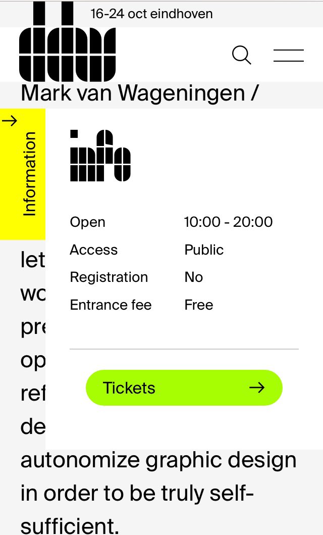 NovoTypo's tweet photo. Save the date!
Novo Typo Offgrid
Dutch Design Week @dutchdesignweek
16-24 october 2021
Location Strijp T+R area @pietheineek
Halvemaanstraat 30
5651 BP Eindhoven
Open 10:00 - 20:00 hrs.
No registration
Free entrance
#novotypooffgrid #novotypo #markvanwageningen #heyddw https://t.co/1nOoLRxuUN