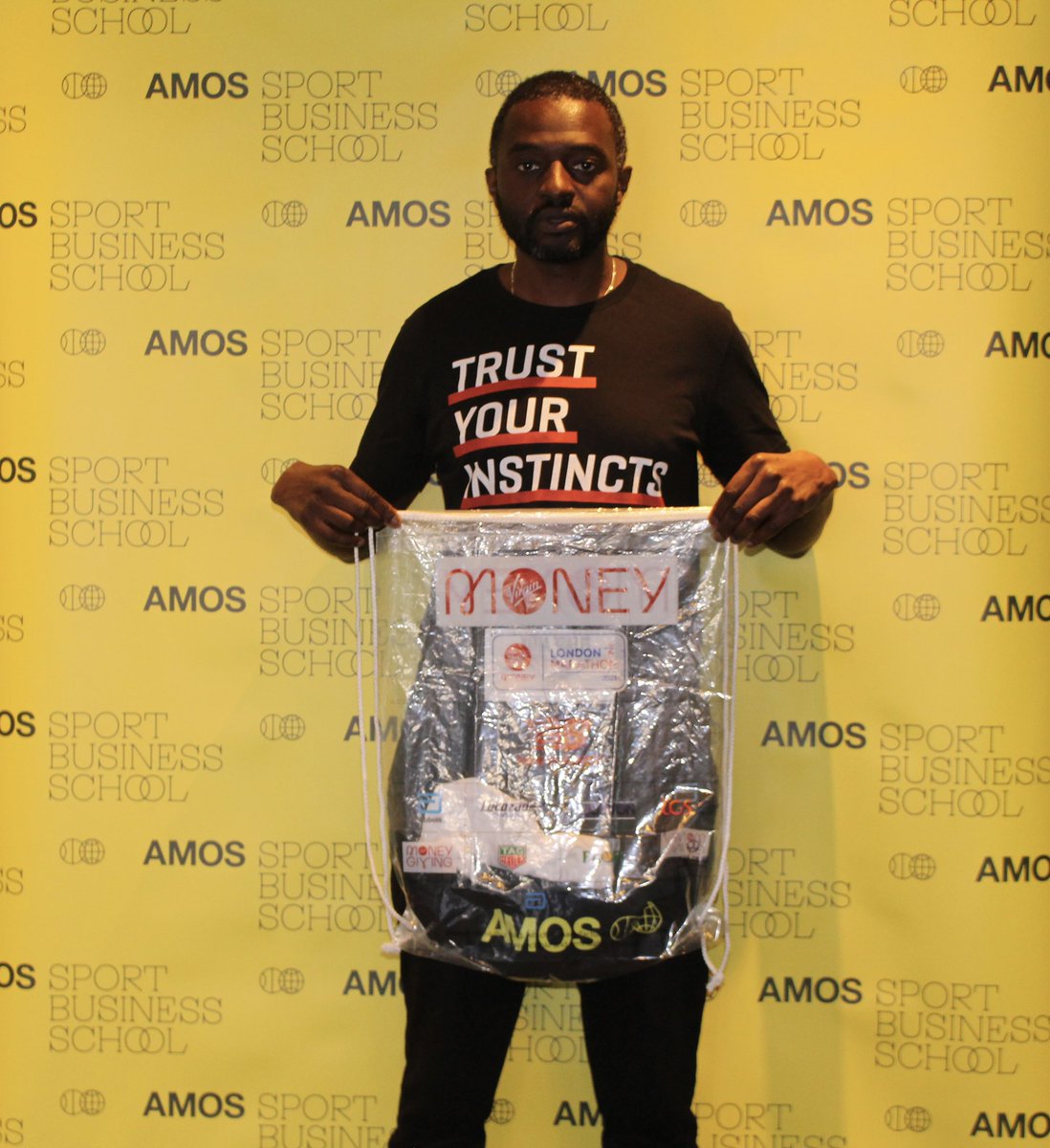 AMOS__London's tweet photo. We wish good luck to Ali!
 
On Sunday, our postgraduate academic coordinator will be running the @LondonMarathon, and the AMOS London team will be here to cheer him up 🏃🏿
 
Tough runs don’t last, tough runners do! 💪 https://t.co/je85GSP4oL