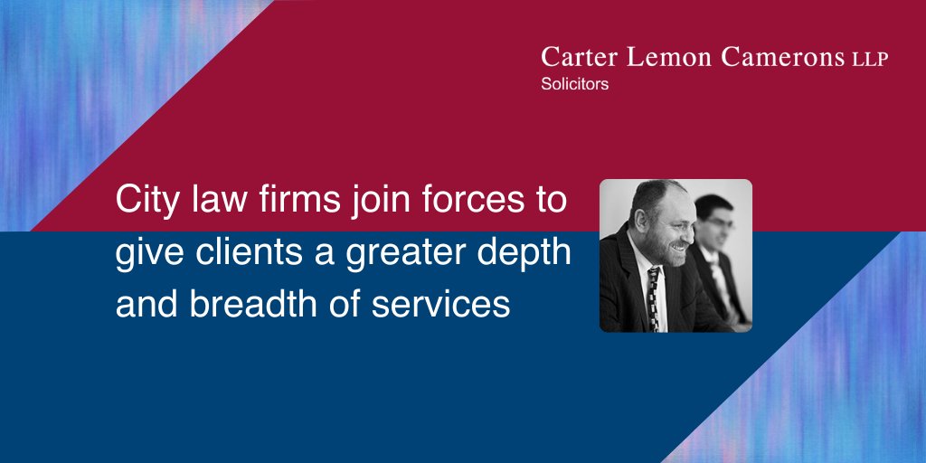 Today (1 October), we are joining forces with <a href="/Sookiaslaw/">Sookias & Sookias</a>!

We both are distinctive for handling #commercial matters and providing valuable #privateclient advice, meaning clients will benefit from an enlarged offering.

Read our #pressrelease at bit.ly/39rooET