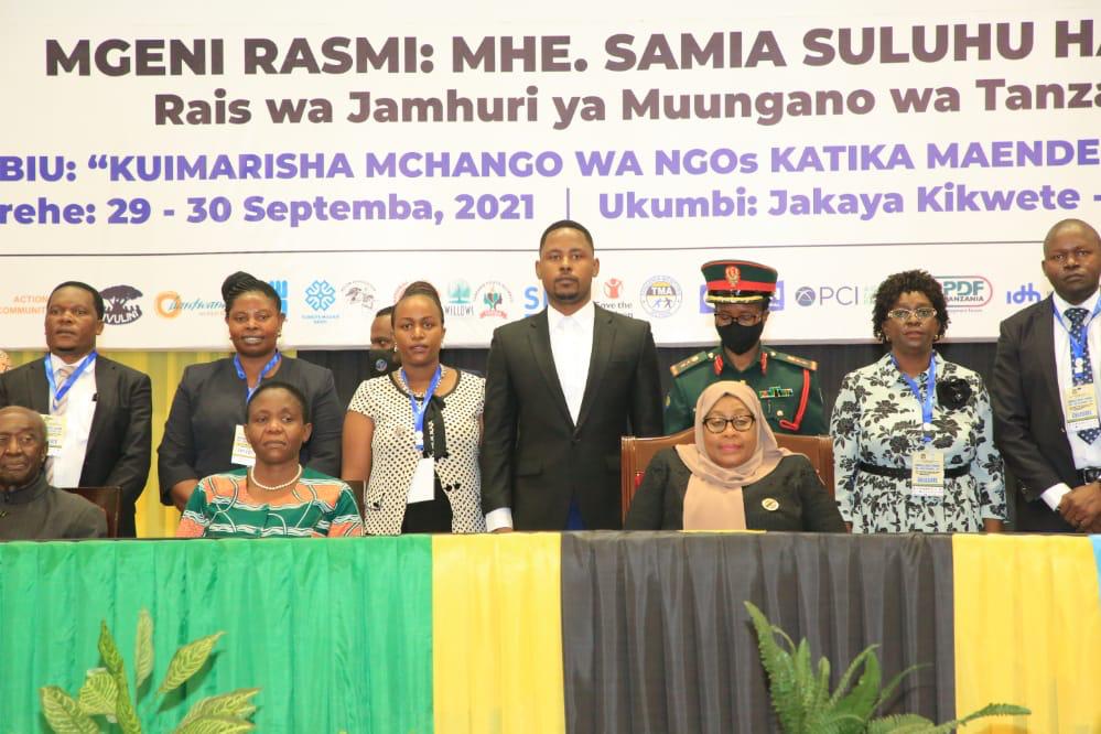 Tanzanian Presedent SAMIA SULUHU HASSAN  appreciates NGOs contributions regard  Development to different sectors  during Annual NGOs forum in Dodoma  Yestarday. <a href="/FAWCO/">FAWCO</a>