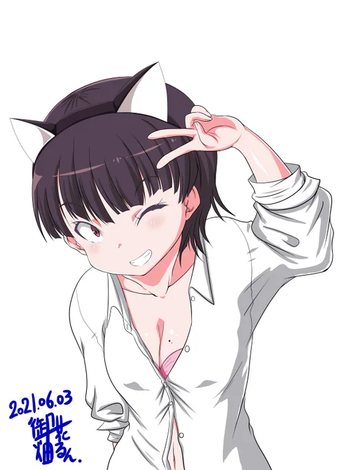 愚痴じゃないので一応最初に断っておきます!
同時期にオリジナルで色々試そうと思ったんすけど(あくまでボクの場合)、エロじゃない右の娘のシリーズほうが反応良いんですよねw ムリにエロ描かなくてもいいかなってボクの持ち味の自然体に任せることにしましたw 