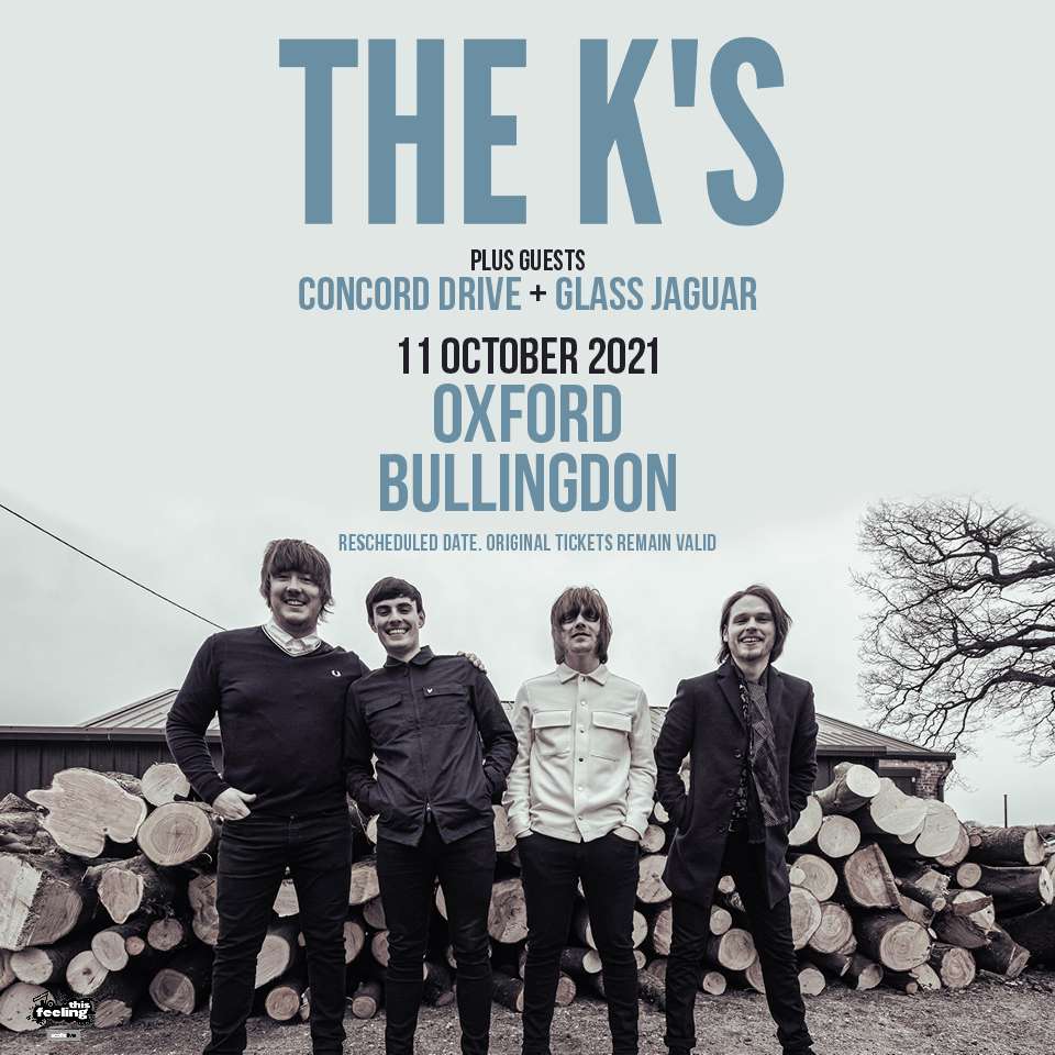 CONCORD DRIVE (@concorddriveuk) on Twitter photo OXFORD‼️
Please to announce we'll be back at <a href="/TheBullingdon/">The Bullingdon</a> with <a href="/GlassJaguarUK/">Glass Jaguar</a> opening up for <a href="/TheKsUK/">THE K'S</a> on 11 OCTOBER!!
It's gonna be a mad one so Maje sure you're there!
Buy tickets here: thebullingdon.co.uk/venue/indexx.p… OXFORD‼️
Please to announce we'll be back at <a href="/TheBullingdon/">The Bullingdon</a> with <a href="/GlassJaguarUK/">Glass Jaguar</a> opening up for <a href="/TheKsUK/">THE K'S</a> on 11 OCTOBER!!
It's gonna be a mad one so Maje sure you're there!
Buy tickets here: thebullingdon.co.uk/venue/indexx.p…