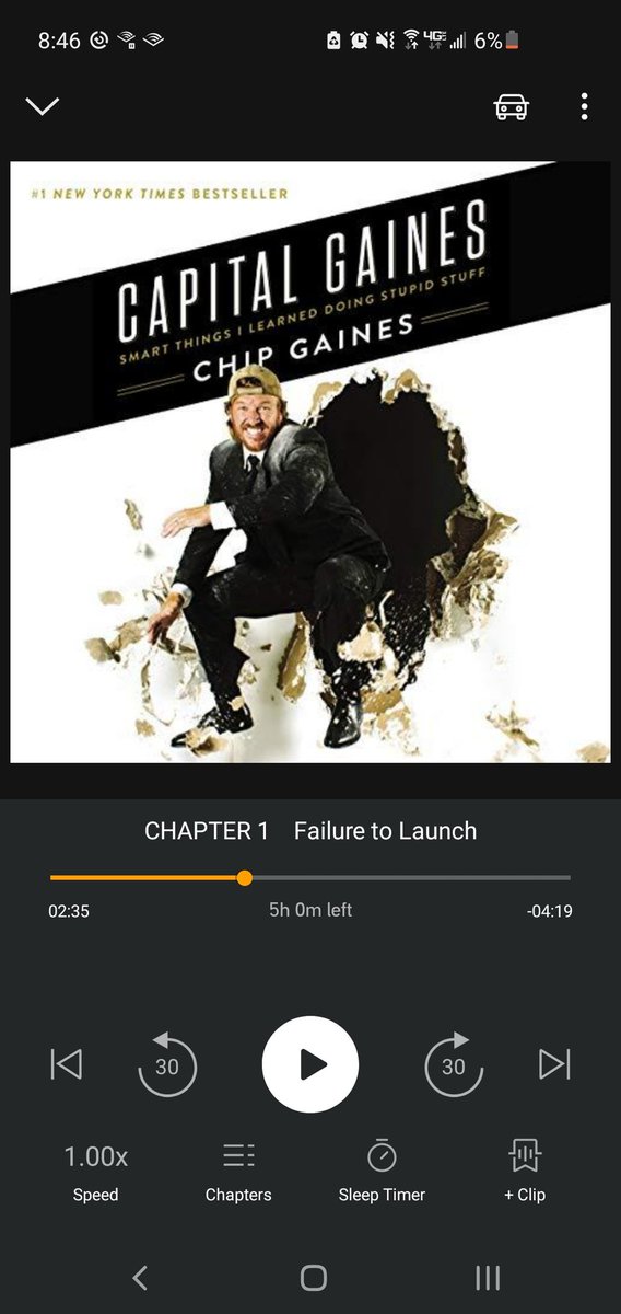 Wonderful words from <a href="/chipgaines/">Chip Gaines</a> ! 
I don't know if I have read a book so fast. 👍