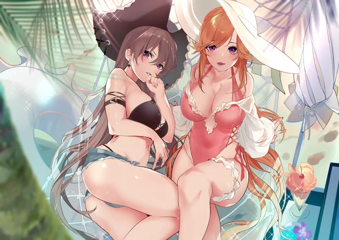 41隻目 #ジャンバール 42隻目 #リシュリュー 「綺麗なお姉さんは好きですか?」
#アズールレーン #AzurLane
#碧蓝航线 #アズレン100キャラ描く 