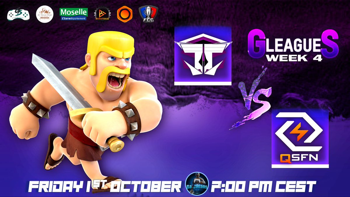 barca_gaming's tweet image. Bonjour à tous 

Aujourd’hui on se retrouve  sur du match e-sport entre les  équipes de la Week - 4Groupe 2 

@QSFN_COC Vs @indiantribe   à partir de 19h00 .match de la Gamer Spot saison 2 de la @FrenchCup 🔥 live duo avec @Rezbackill 

twitch.tv/barcadans

@ClashofClansFce