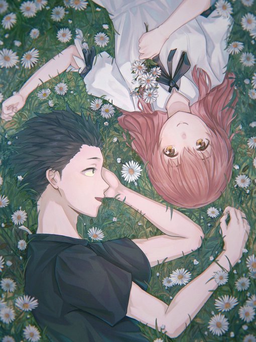 聲の形のtwitterイラスト作品