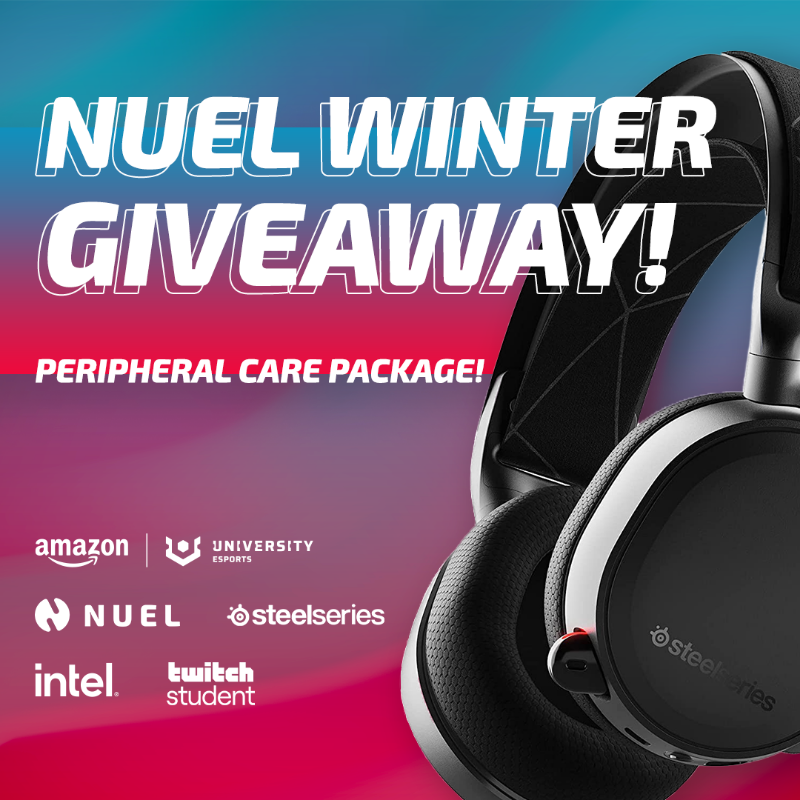 UniEsportsUKI's tweet photo. Need new gaming gear? 🎧

😎 We got you covered with our Winter giveaway!

👇 Get involved today! 👇