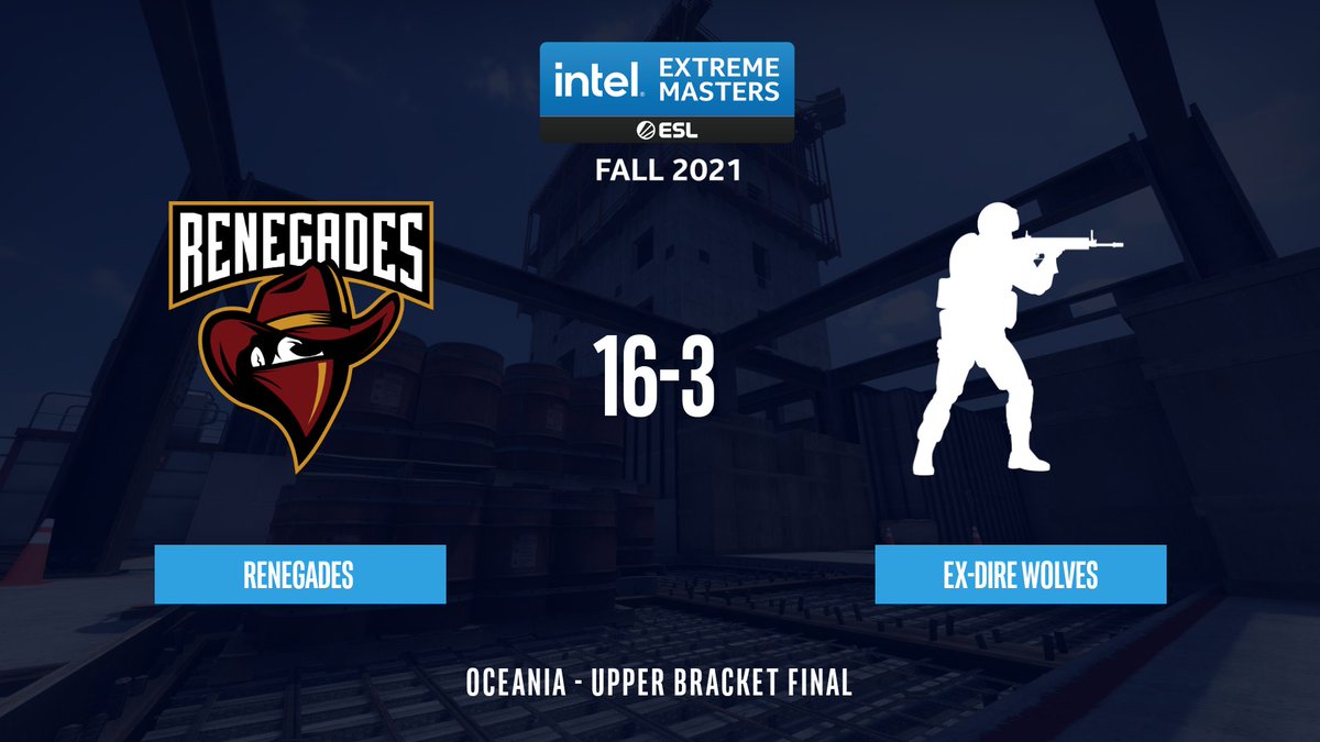 IEM's tweet photo. It always felt it like it couldn't go any other way than to the tie-breaker as @Renegades take Vertigo against #exDireWolves!
Be sure to tune into the action live below! ๐
#IEM
https://t.co/eXWA6m0IIK https://t.co/DSmcyTSyVm