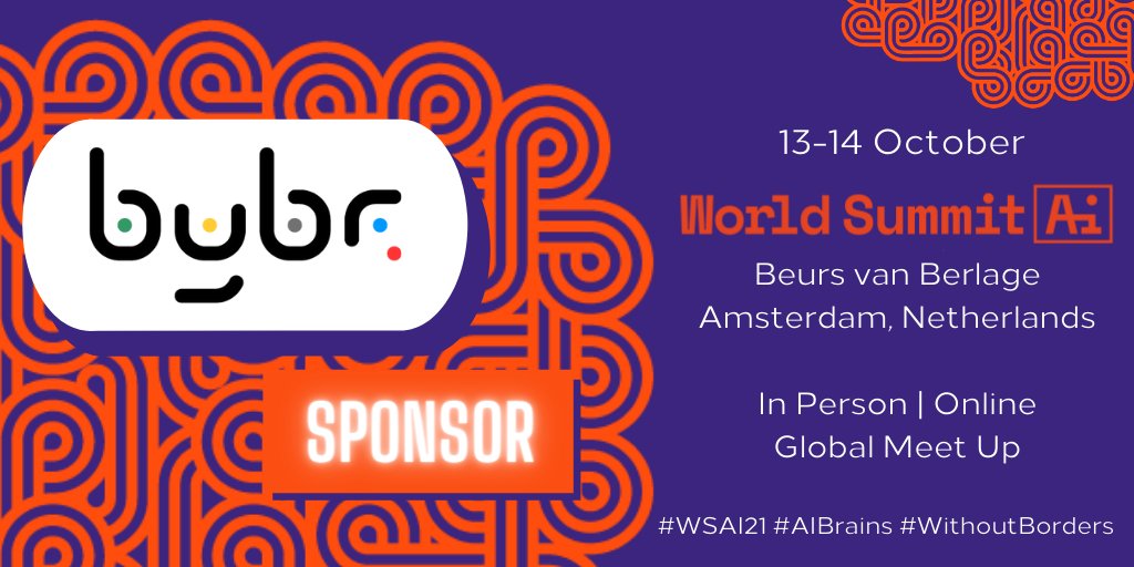 World Summit AI: We do AI different. (@worldsummitai) on Twitter photo We are very pleased to welcome <a href="/BYBR/">Bybr</a> as a sponsor of #WSAI21. Founders <a href="/chaligne/">Emmanuel Chaligné</a>+<a href="/ltouss/">Laurent Toussaint</a> are shaking up the way that commerce and concierge services work.
Find out more
13-14th October
Amsterdam+Online
Tickets available here:worldsummit.ai/tickets/
No quarantine for vaxxed 👌 We are very pleased to welcome <a href="/BYBR/">Bybr</a> as a sponsor of #WSAI21. Founders <a href="/chaligne/">Emmanuel Chaligné</a>+<a href="/ltouss/">Laurent Toussaint</a> are shaking up the way that commerce and concierge services work.
Find out more
13-14th October
Amsterdam+Online
Tickets available here:worldsummit.ai/tickets/
No quarantine for vaxxed 👌