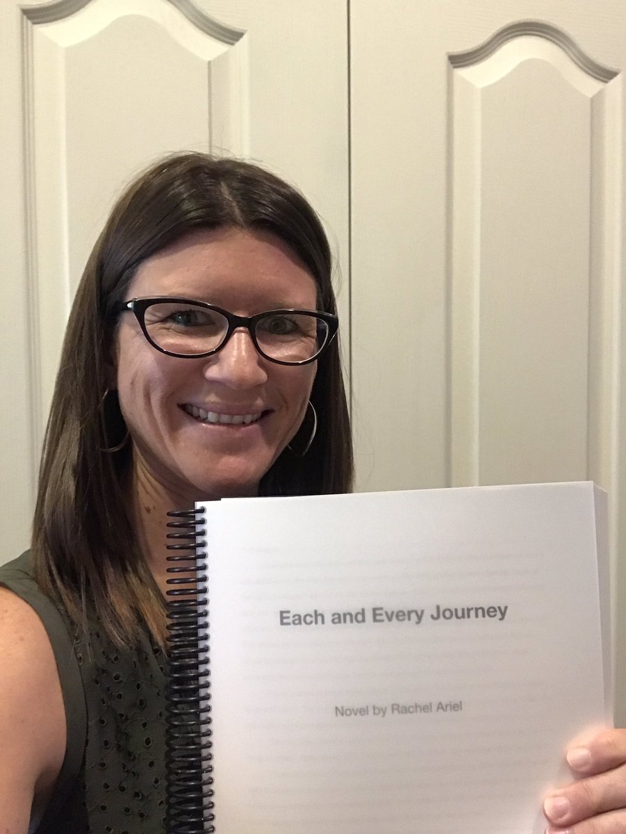 rarielwrites's tweet photo. Intro: Hi Everyone! I’m Rachel, writing and trying to find more writer friends. Here I am with my completed manuscript. Looking forward to getting to know people this month while we wait 😬😰🤞🏼💙#PitchWars #PWPoePrompts https://t.co/4dMjrAs5vE