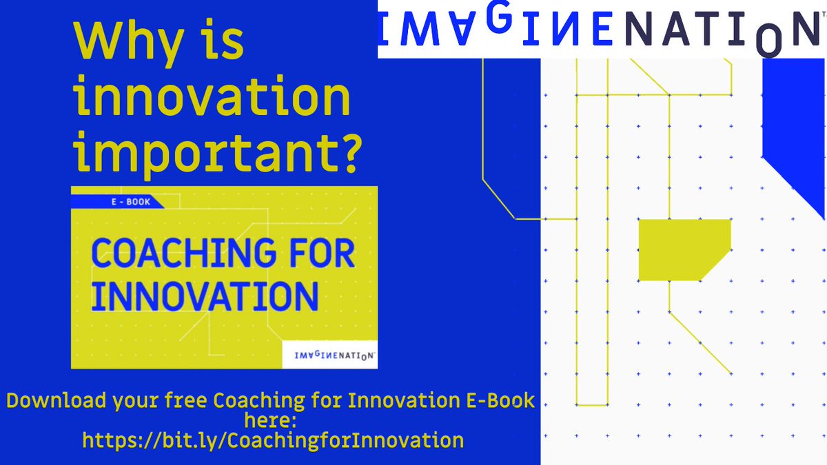Why is innovation important? 

Find out in our free Coaching for Innovation E-Book, you can download at: bit.ly/CoachingforInn…

#innovation  #innovationcoaching #imaginenation #coachforinnovators #ICF
