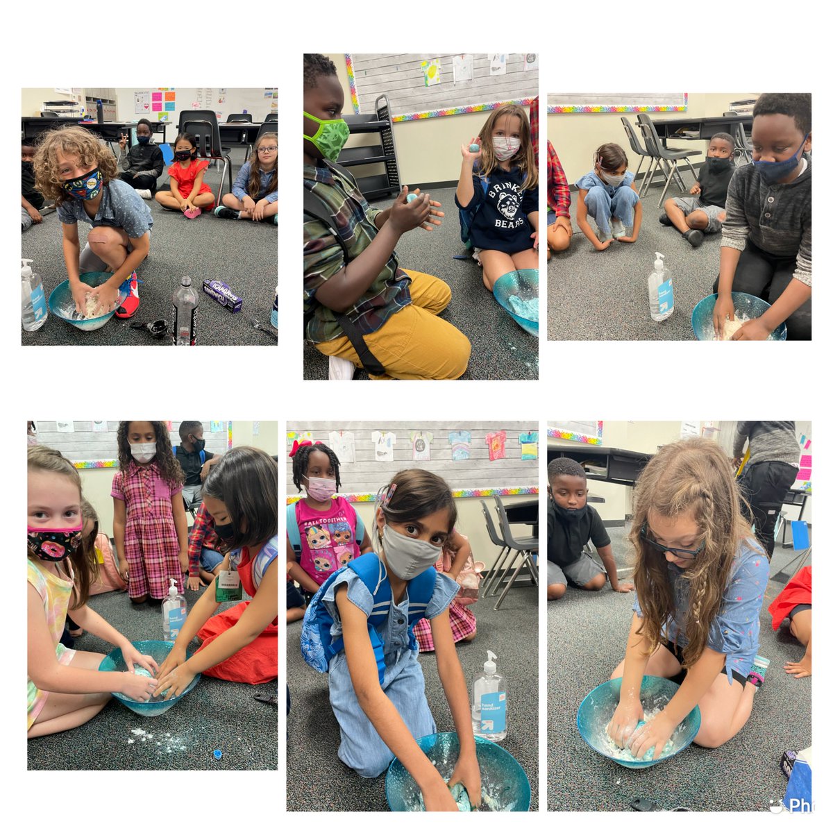 BearsBrinker's tweet photo. 2nd grade engineers used the design process to make play dough! #PISDPoweredbyLearning https://t.co/rw2TYDY78B