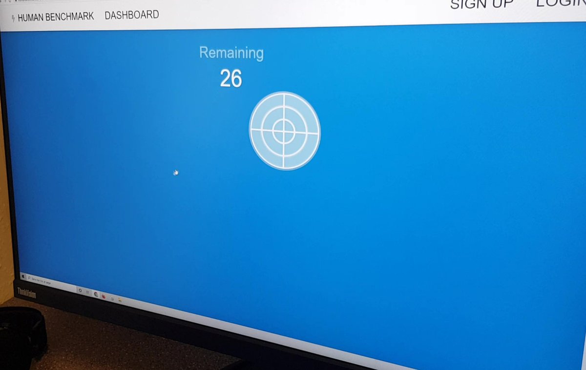 GyllingEsport's tweet photo. TEST AF REAKTIONSEVNE 🎯
I denne uge har den stået på test af medlemmernes reaktionsevne. Prøv selv via hjemmesiden: https://t.co/wn0gQ354RU
Reagerer man hurtigere end ens modstandere, så er man et godt skridt i den rigtige retning.
#gylling #esport #humanbenchmark https://t.co/uQC4m3xdgZ
