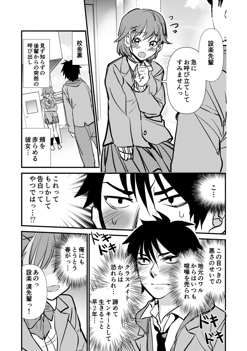 ヤンキー娘の育て方。(再掲)①
#創作漫画 