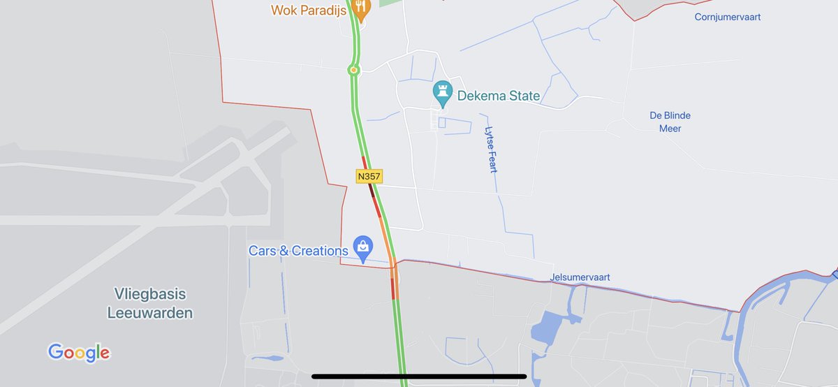 Melding ongeval Brédyk Stiens