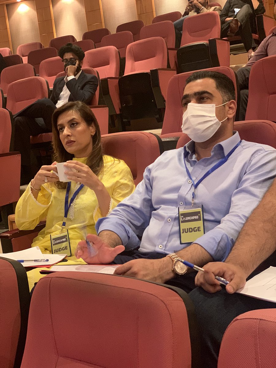 PITBIncubation's tweet photo. The judges panel for the #launchpad16 @gharparco @GameStormStudio @bookmepk @COLABSPK Foad Bajwa https://t.co/6RMpBe52JW