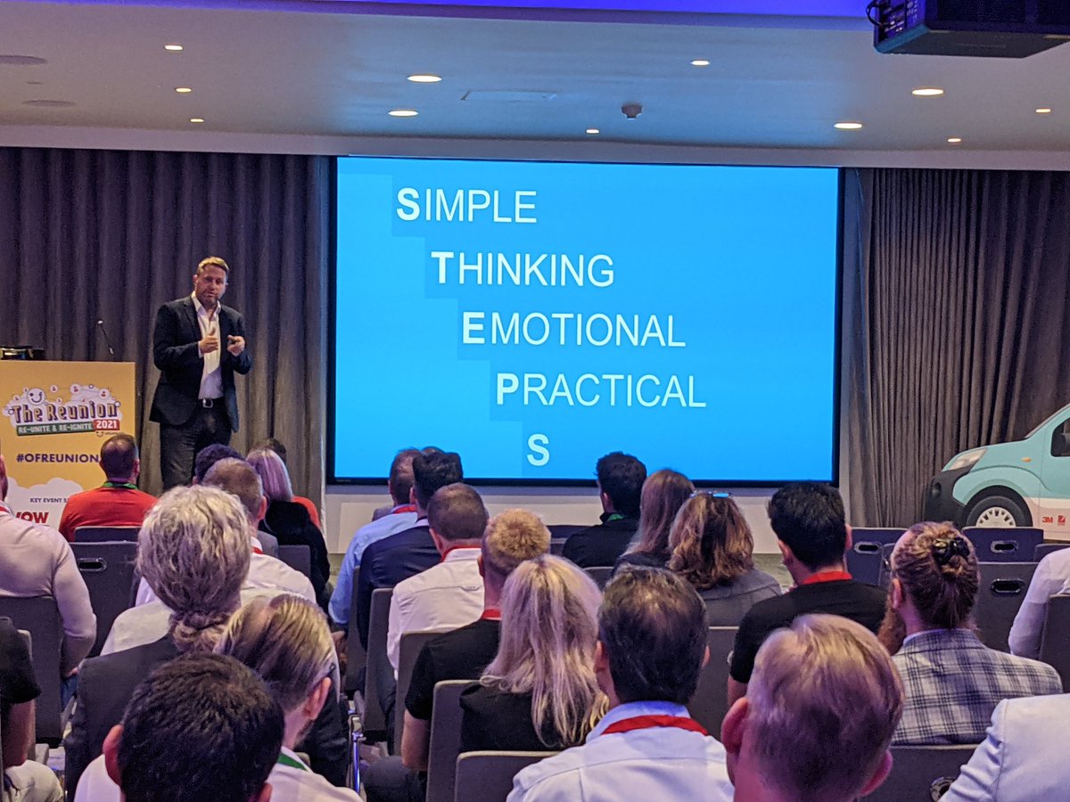 officefriendly's tweet photo. How clever are you?β
How are you clever?β
Brilliant talk from @LiquidThinker at the #OFReunion21 https://t.co/uvUlB6QkOy