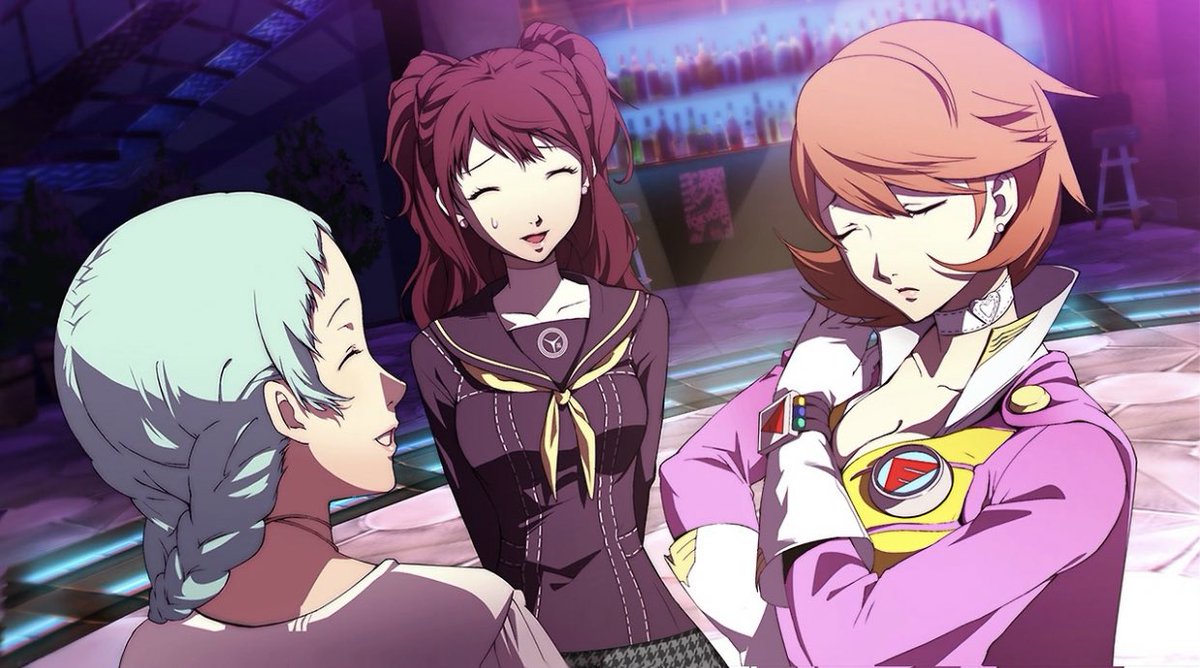 personagirIs's tweet photo. #p4a fuuka, rise, yukari https://t.co/KxCgYOB6q2